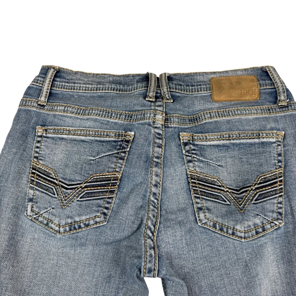BKE Jake Straight Leg Jeans Mens 33x34 Medium Wash Denim ABS15430
